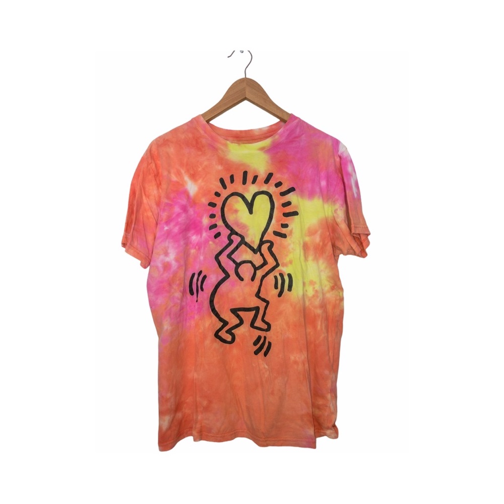 Keith Haring Rainbow Tie Dye T-shirt